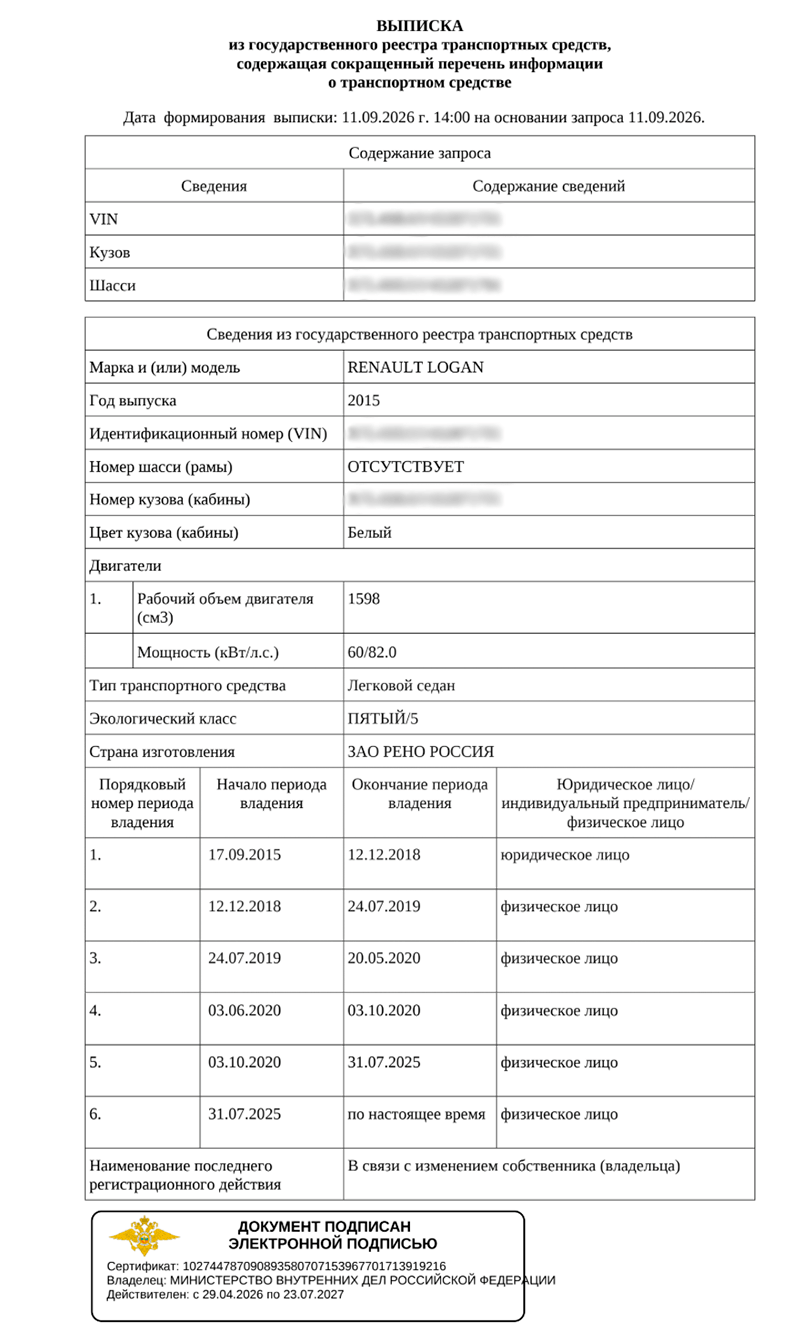 платная проверка авто на госуслугах за 200 рублей