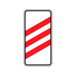 знак 1.4 Приближение к железнодорожному переезду