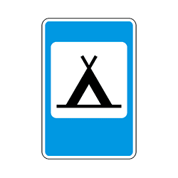 знак 7.10 Кемпинг