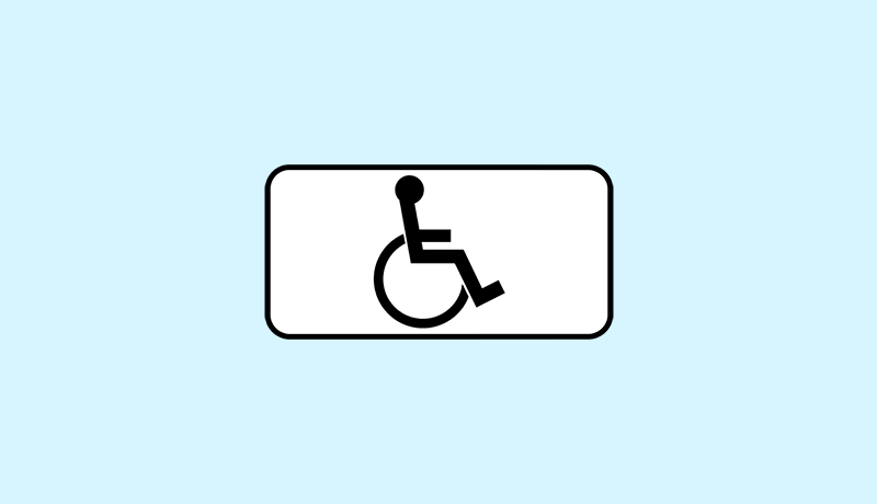 табличка инвалиды