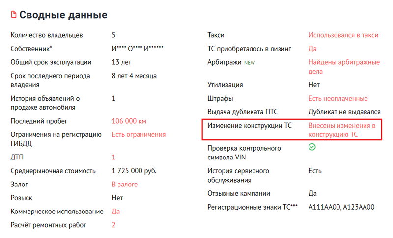 пример отчета в автокоде