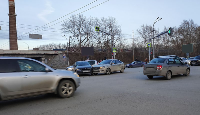 дтп на перекрестке