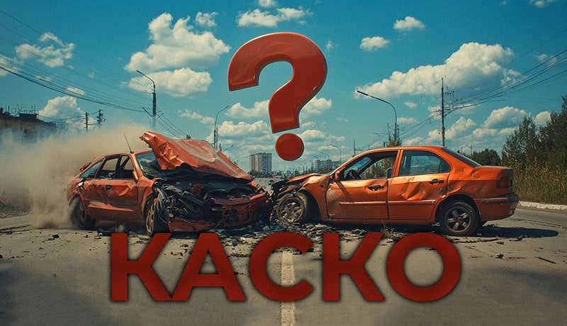 столкновение двух машин и каско