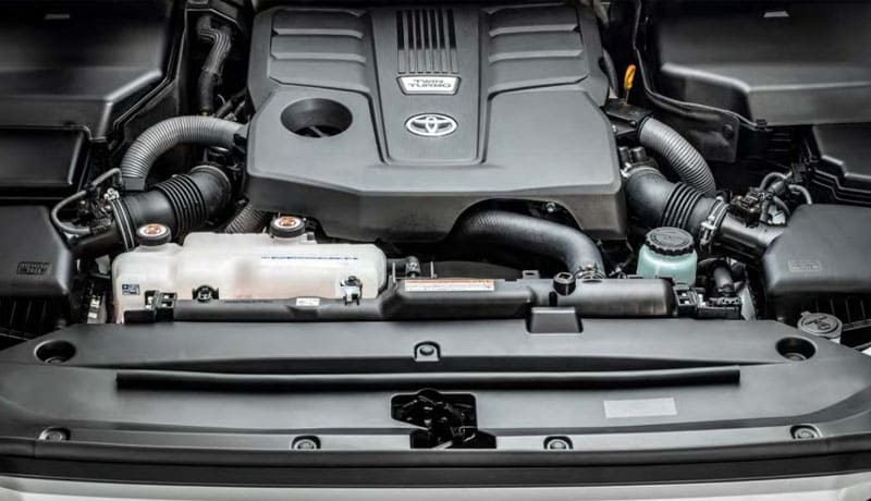 тойота ленд крузер 300 двигатель