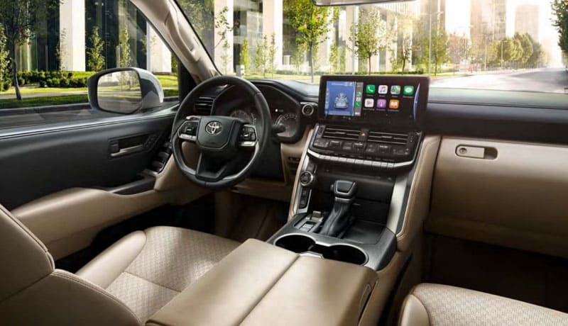 тойота ленд крузер 300 салон