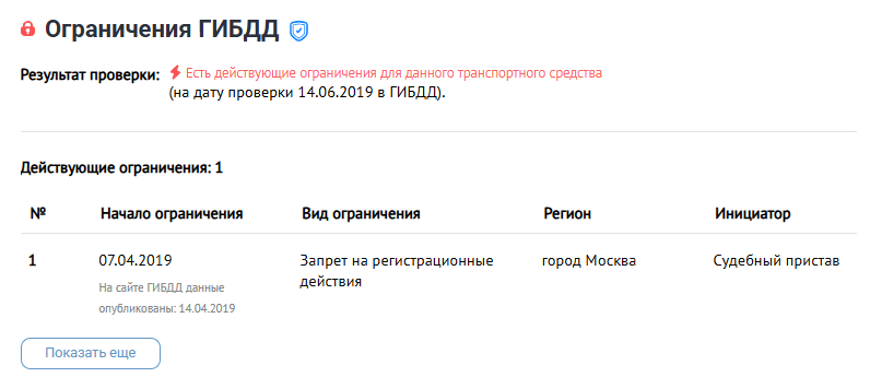 ограничения гибдд