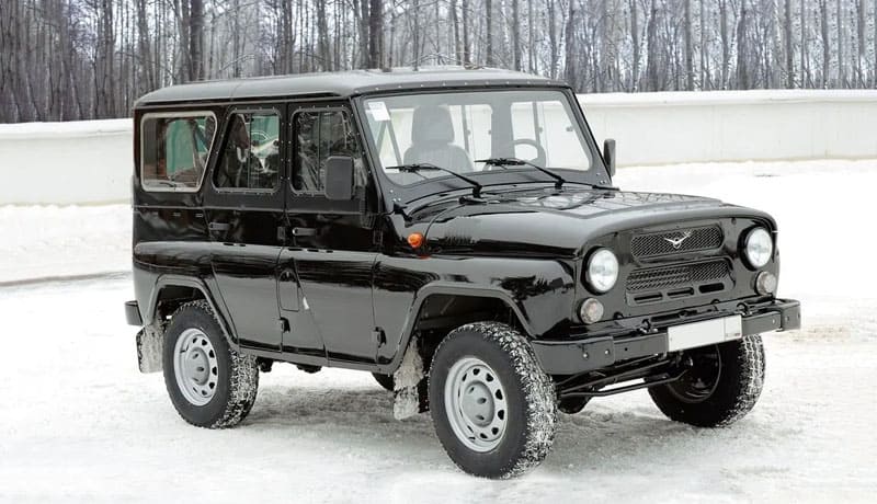 уаз 469 черный