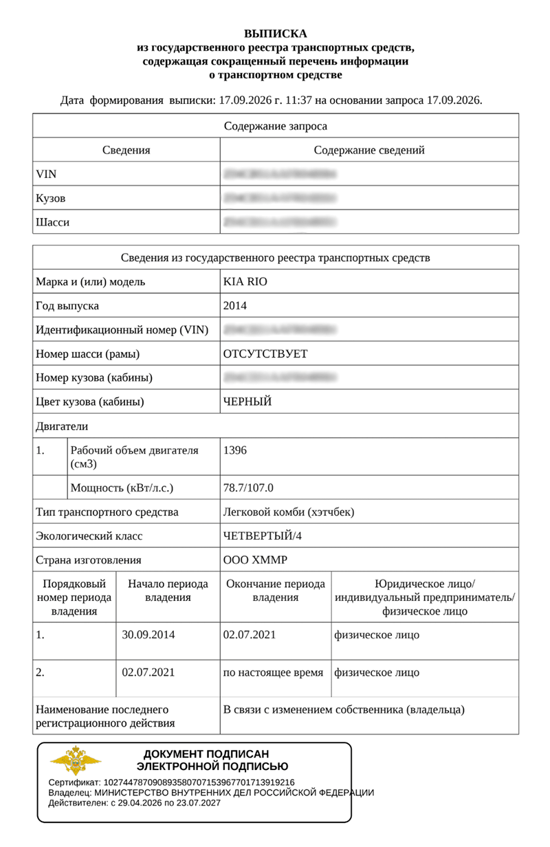 сокращеная выписка из егртс за 200 рублей