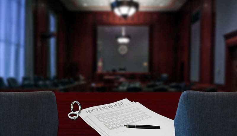 развод в здании суда