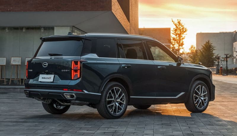 гац гс8 синий сзади