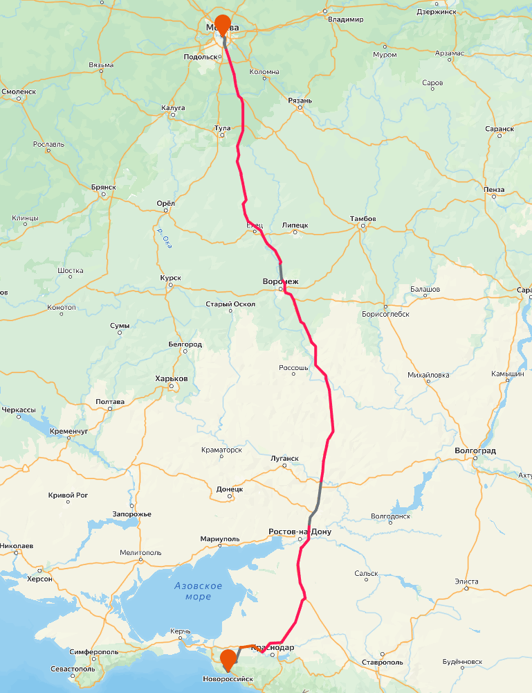 трасса м 4 дон